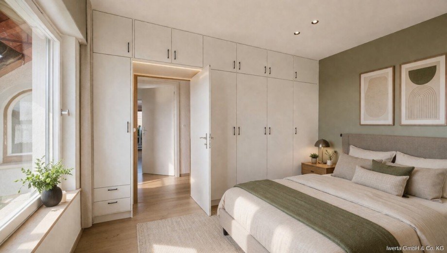 Unverb. Visualisierung: So k�nnte Ihr Schlafzimmer aussehen Einfamilienhaus Urbach