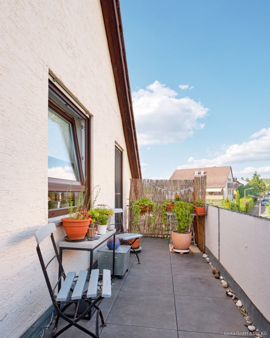 Balkon Dachgeschosswohnung Schorndorf