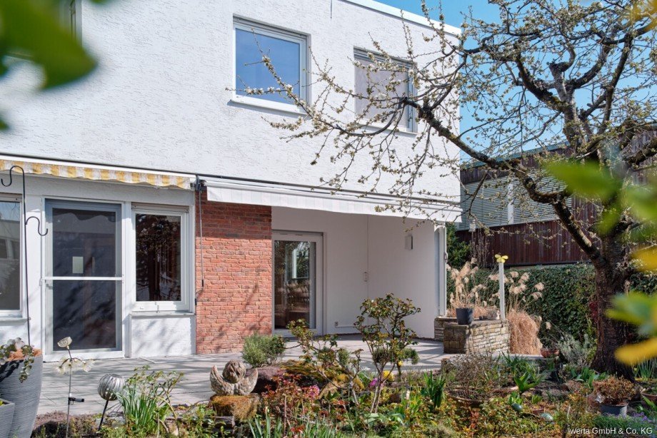 Terrasse Doppelhaush�lfte Stuttgart